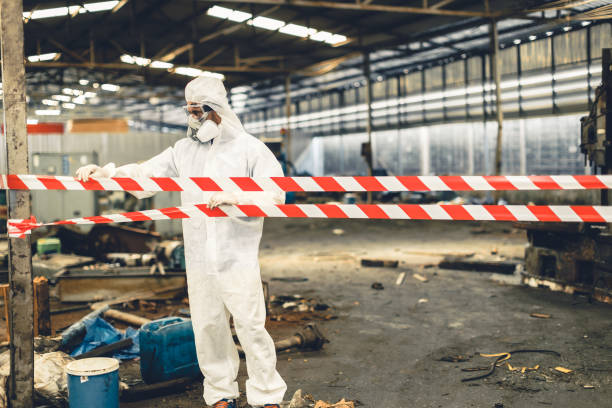 Professional Hoarding Cleanup technician working in Dixon, NE
